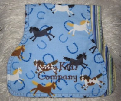 burp cloths with free embroidery personalization